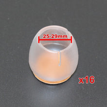 Load image into Gallery viewer, 16 Pcs/set Chair Leg Caps Chair leg Protector covers Furniture Table leg Covers Round Bottom Circle for Round Rectangular square